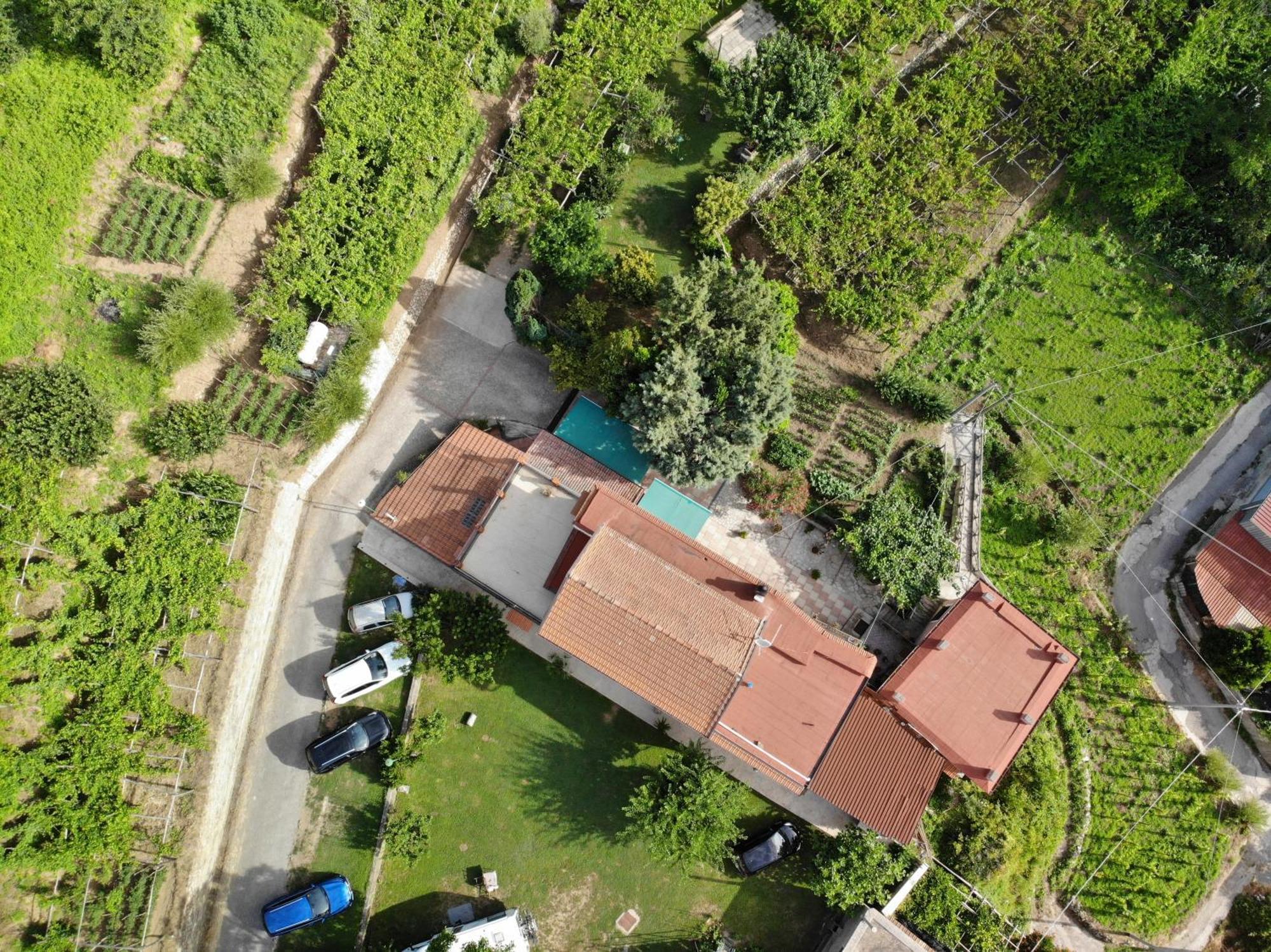 Penzion Agriturismo Mare E Monti Tramonti Exteriér fotografie