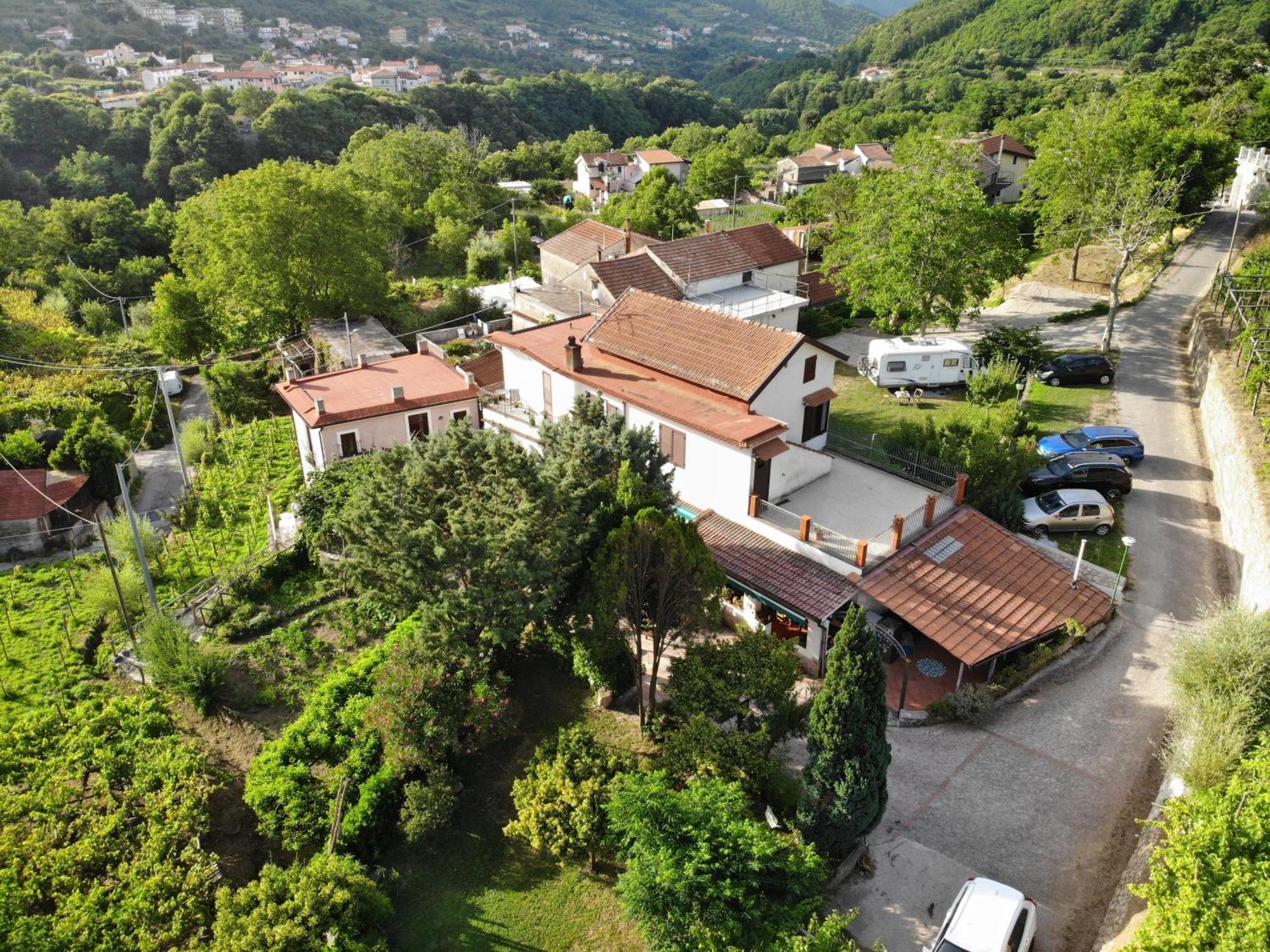 Penzion Agriturismo Mare E Monti Tramonti Exteriér fotografie